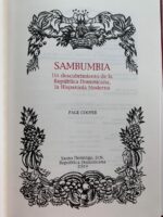 SAMBUMBIA. Un descubrimiento de la República Dominicana, la Hispaniola Moderna