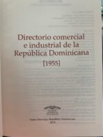 Directorio comercial e industrial de la República Dominicana 1955